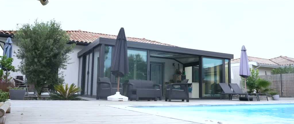 Vidéo véranda contemporaine