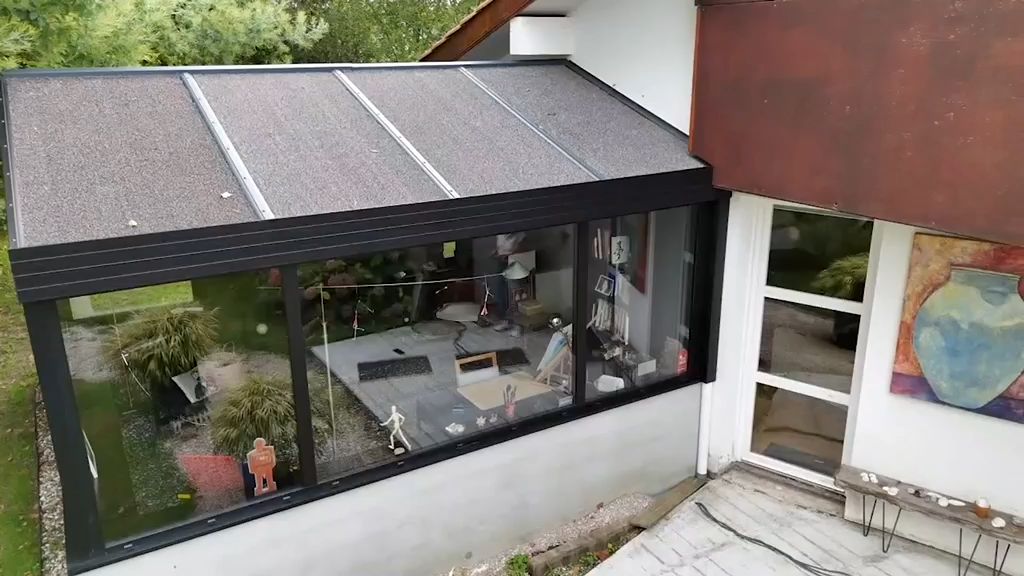 Vidéo véranda contemporaine